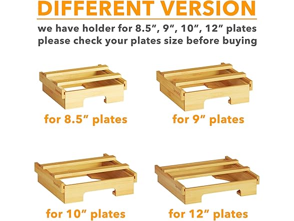 SpaceAid 9-inch Paper Plate Dispenser