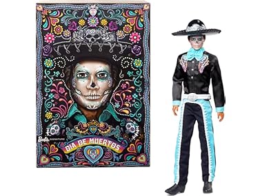 $38.99, Was $74.99, 48% Off! Barbie Signature Doll, 2024 Día De Muertos Ken dealfomo
