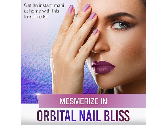 Ardell Nail Addict Chrome Press On Nails - Orb