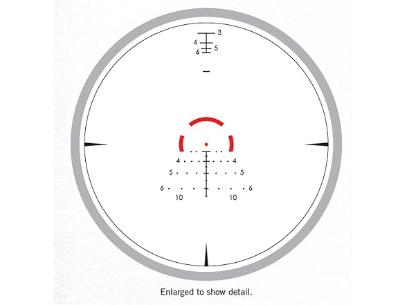 Vortex Strike Eagle 1-8x24 Second Focal Plane Riflescope - BDC3 Reticle (MOA) (Open Box)