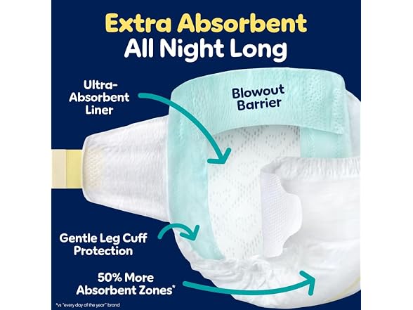 Pampers | ZZZ Overnight 104 Count