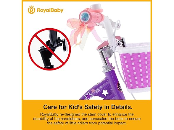 RoyalBaby Stargirl Kids Bike 14 Inch