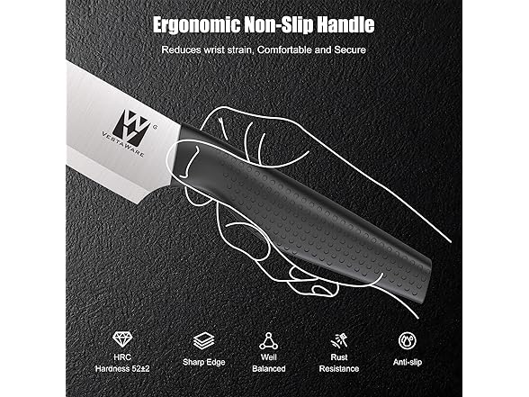 Vestaware 14 Pcs Kitchen Knife Set