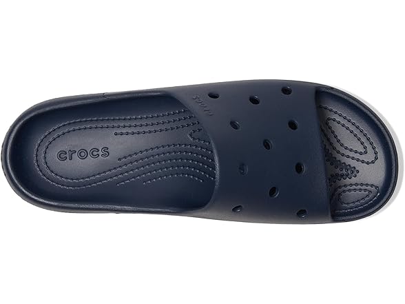 Crocs Classic V2 Unisex Slide Navy