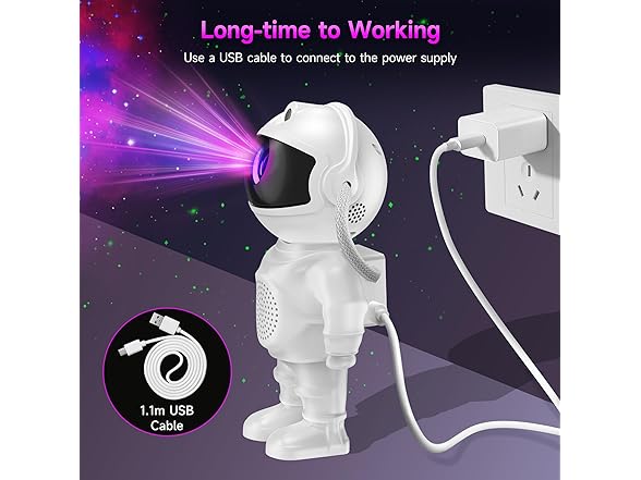 BOJUK Astronaut Galaxy Projector