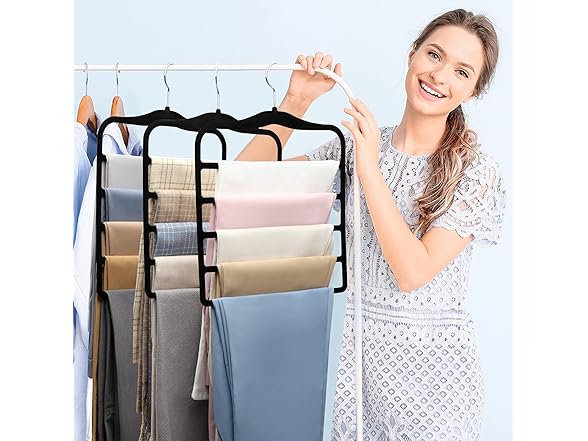 JUUBAOOPN Velvet Pants Hanger