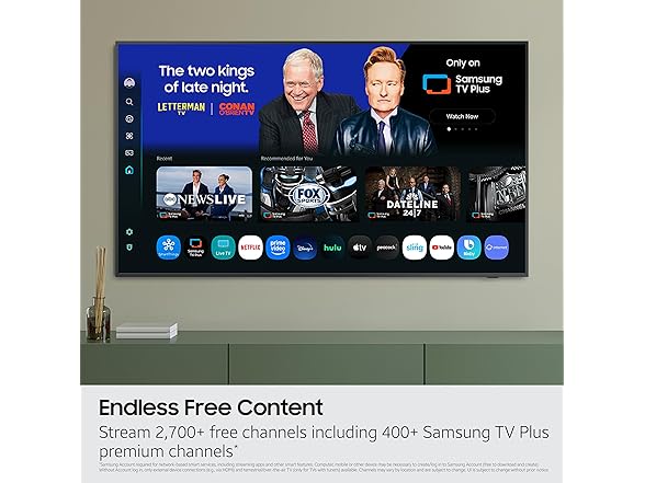 Samsung 43-Inch Class The Frame LS03F 4K QLED Smart TV (2025 (Open Box)