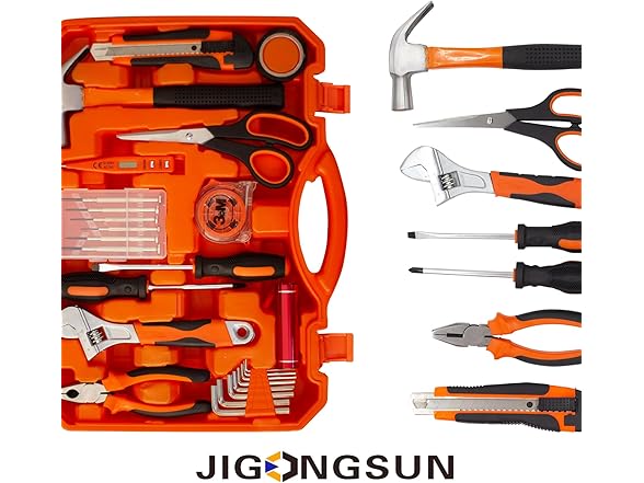 JIGONGSUN Basic Tool Kit 68pc