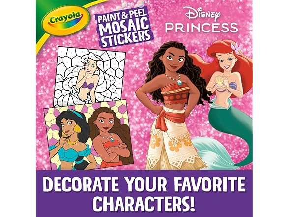 Crayola Peel & Paint Mosaic Stickers