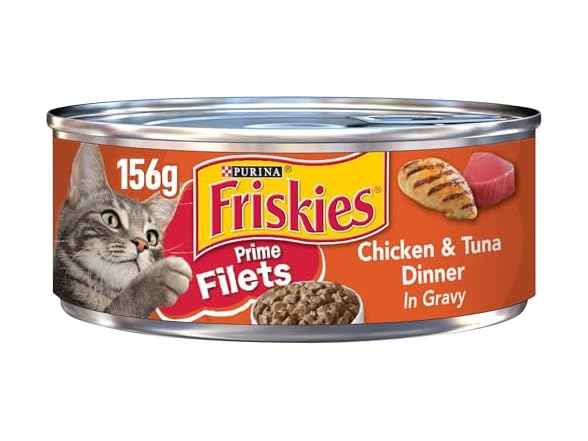 Friskies Prime Filets Chicken and Tuna Dinner