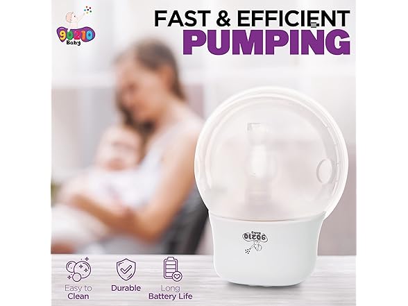 2-Pack Electric Hands-Free Breast Pump