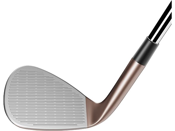 TaylorMade Golf HI-TOE 3 WEDGE COPPER STANDARD BOUNCE, 58.10, LEFT HAND, STIFF FLEX