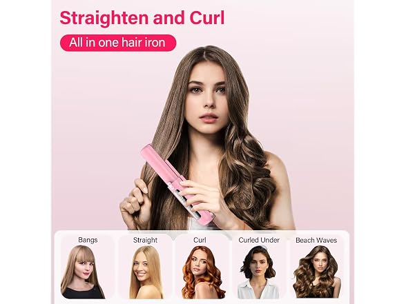 Prettrans Cordless Hair Straightener