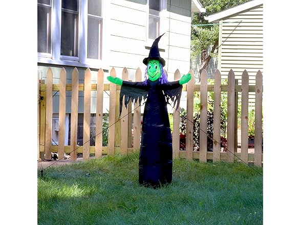 Wendolyn the Wicked Witch Inflatable w/ Lights