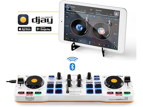 Hercules DJControl Mix - Bluetooth Wire