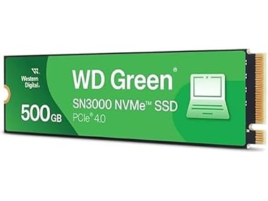 $89.99, Was $114.99, 21% Off! (NEW) Western Digital 500GB WD Green SN3000 NVMe Internal SSD dealfomo