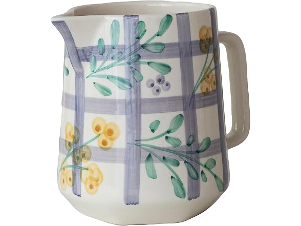 Creative Co-Op 32 oz Stoneware Pitcher 