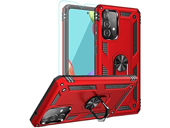 YZOK for Galaxy A52 Case with HD Screen