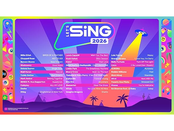 Let’s Sing 2026 + 2 Mics