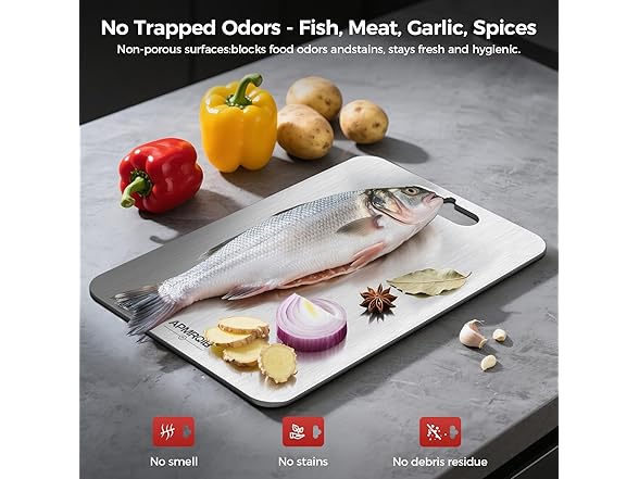 APMRQIB Titanium Cutting Board