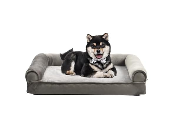 Amazon Basics Dog Bed with Cooling Gel Foam
