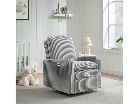 Oxford Baby Uptown Power Recliner/Glider, Corduroy