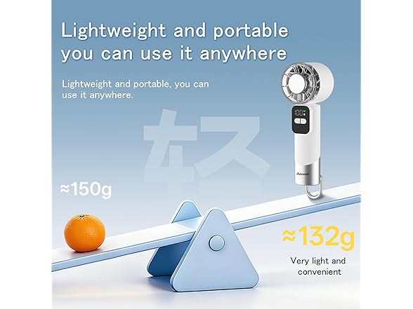Aonesor Handheld Fan