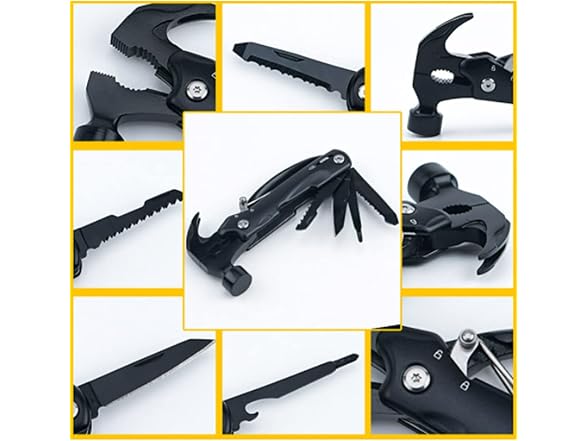 TopHomer GAR-71 14-in-1 Multitool Hammer Survival