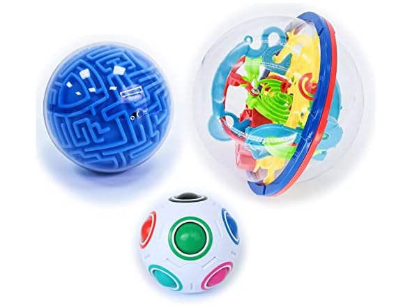 SOBIVA 3D Maze Puzzle Ball Game - Magic Rainbow