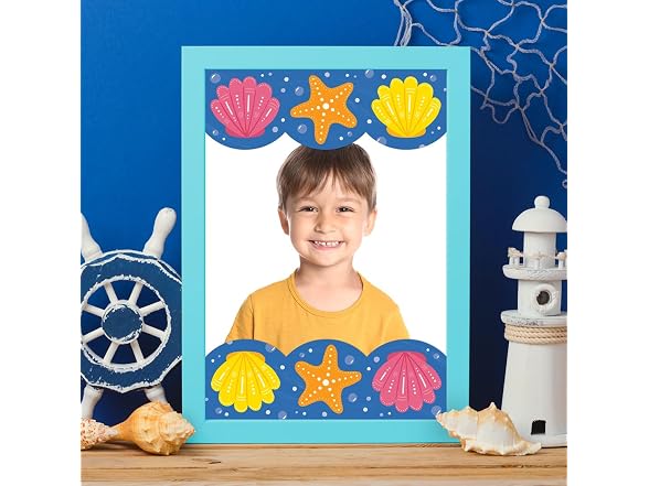 CTP Sea Friends Seashells EZ Border Bulletin Board Borders