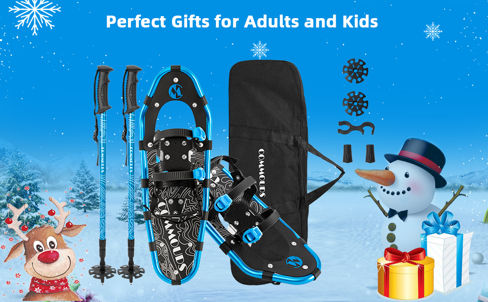 COMMOUDS Lightweight Snow Shoes for Men - Gallery 21