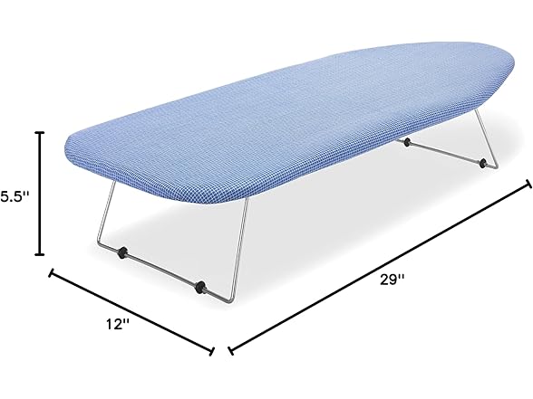 Whitmor Blue Tabletop Ironing Board