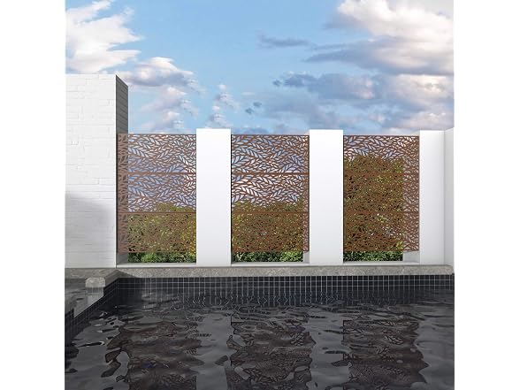 NeuType Outdoor Privacy Screen, Steel