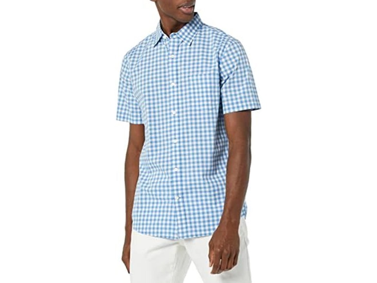 AE Mens Slim-Fit Poplin Shirt