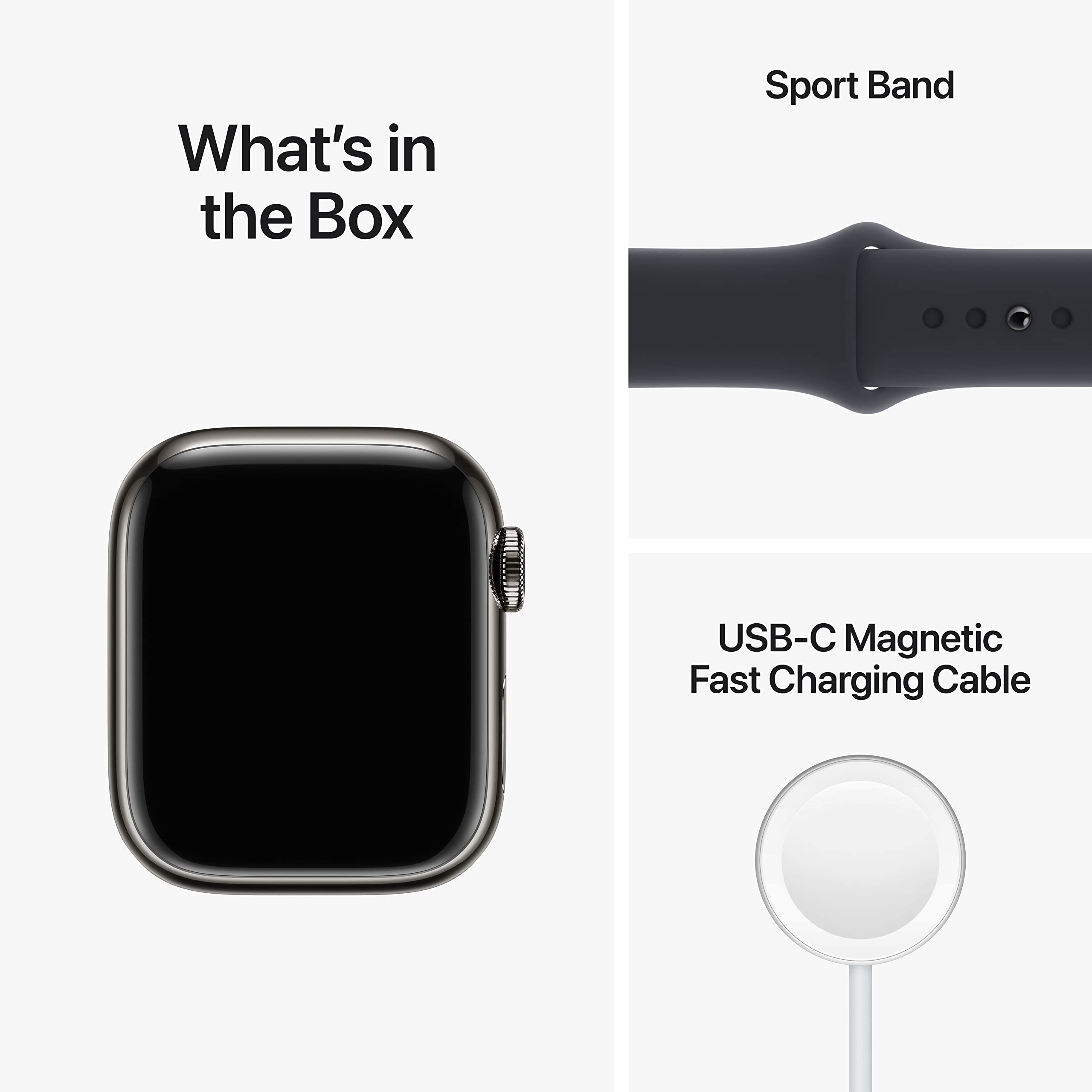 (Apple Refurbished) [Cellular+GPS] Apple Watch Series 8 Smart Watch (Open Box) - Gallery 14