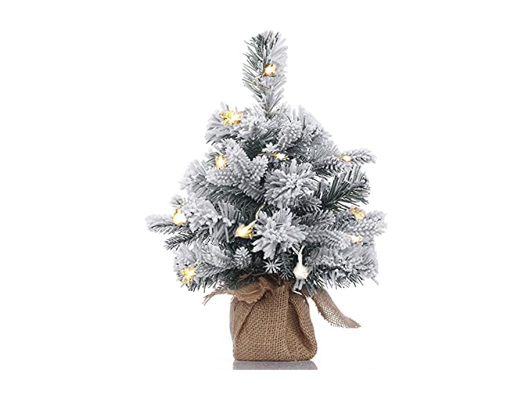 Pre-Lit Artificial Mini Christmas Tree,1