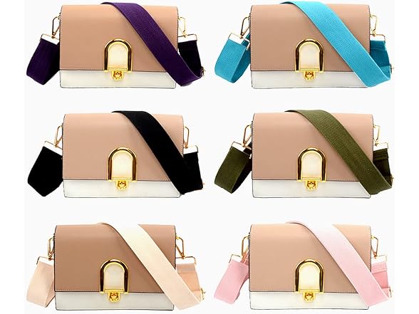 1pc Adjustable Cotton Bag Straps 30-55inch