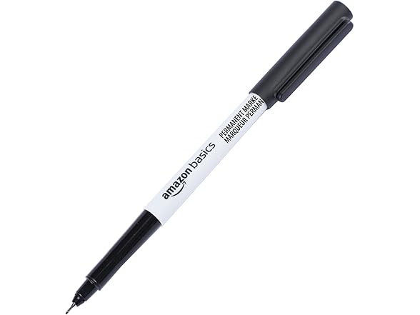 Amazon Basics Ultra Fine Markers, 24-Pack