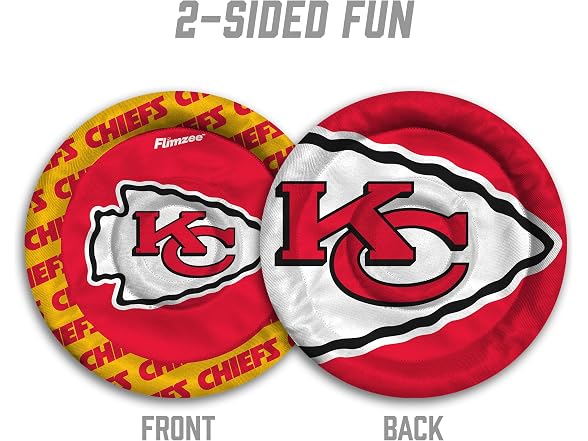 YouTheFan NFL Chiefs Flimzee Flying Disc