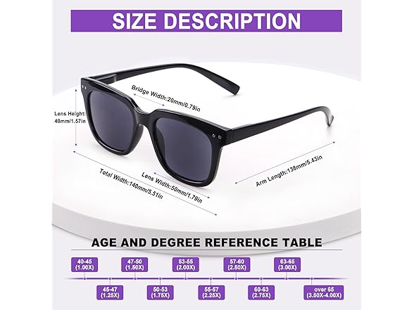 6 PK Blue Light Blocking Reading Glasses