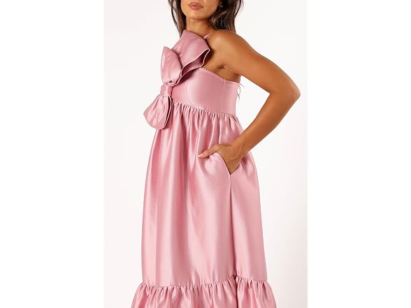 Petal & Pup Women (XL) Betina Bow Front Maxi Dress