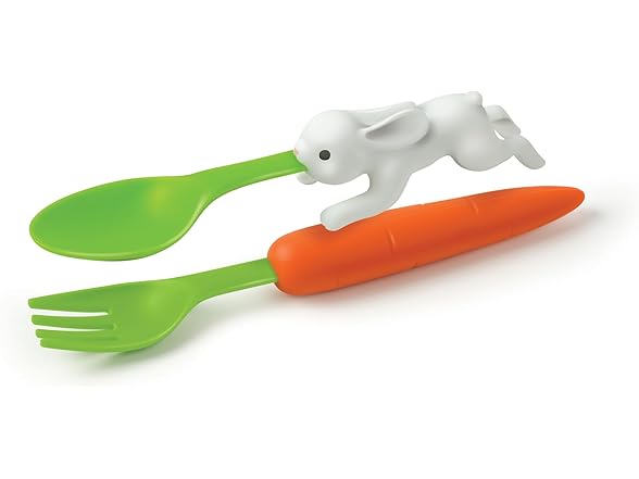 SNACK RABBIT Nesting Kids Utensils