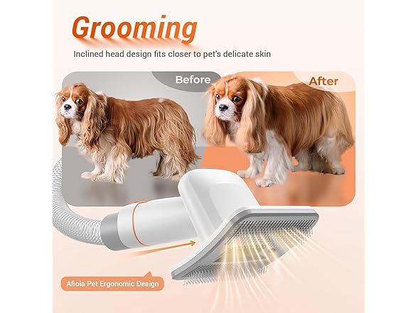 Afloia Pet Brush Vacuum Attachment