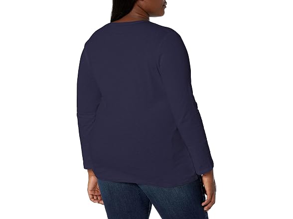 Just MY Size Women (3X) Women's Vneck Long Tee