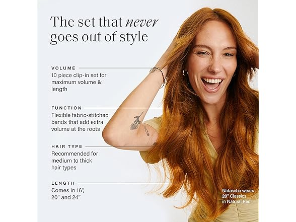 Luxy 100% Remy Human Hair, Classic 160g