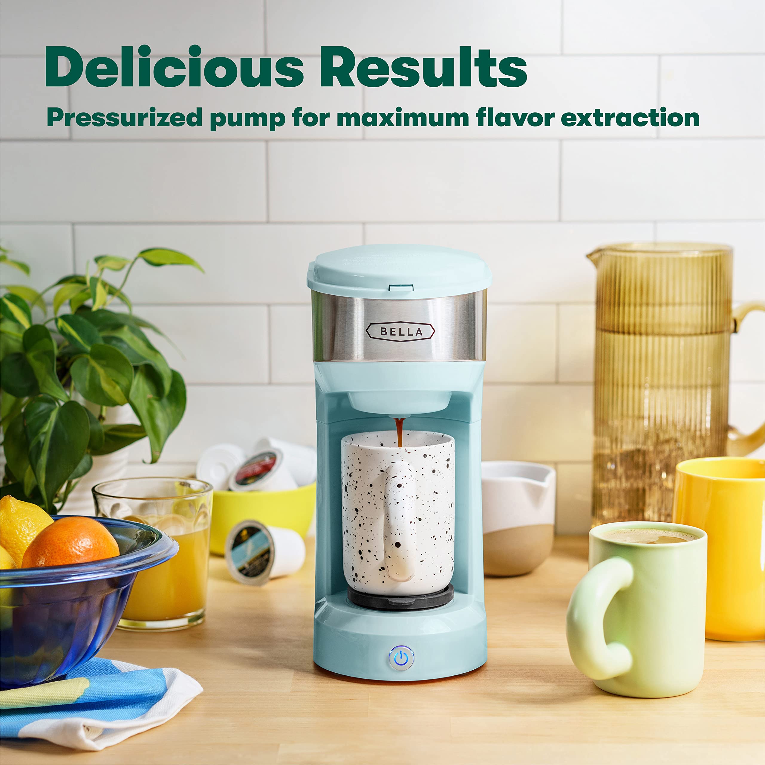 BELLA Dual Brew Single Serve Coffee Maker - Gallery 13