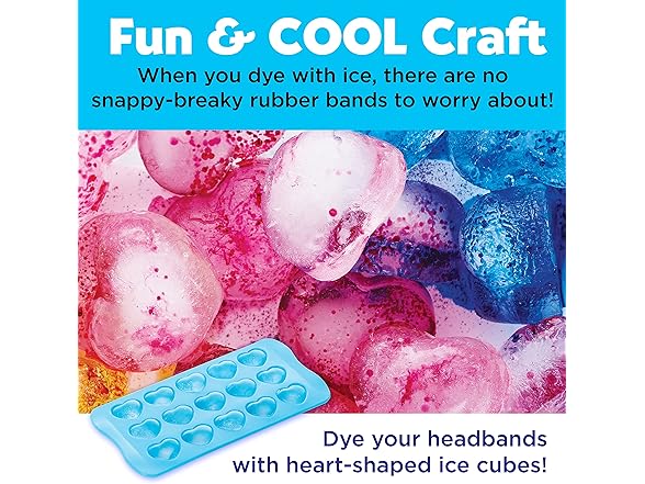 Creativity for Kids Ice Dye Headbands Craft Kit