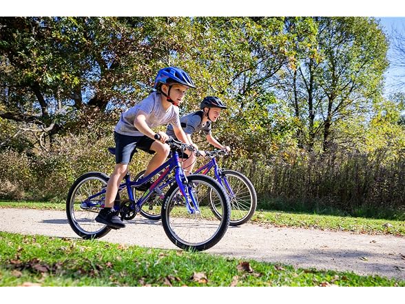 Mongoose Cipher Kids Mountain Bike Blue, 20 Inch