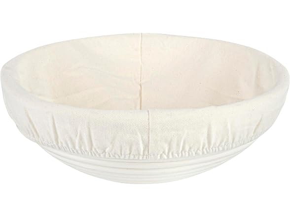 Round Natural Rattan Banneton Proofing Basket, 2 PK