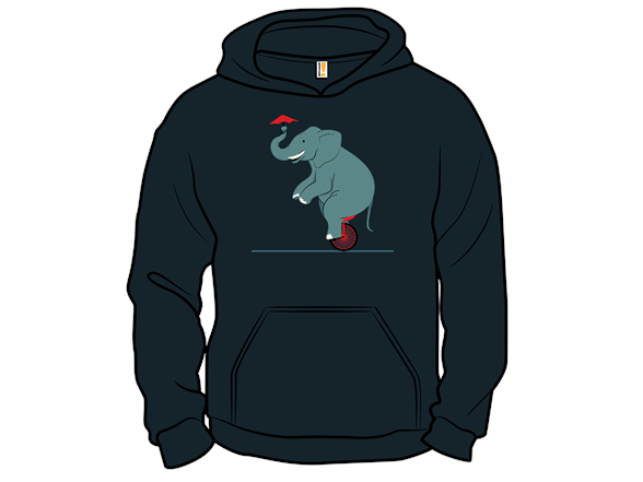 Elephant Riding a Unicycle